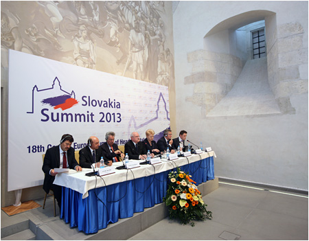 13.6.2013 - Slovensko je usporiadateom 18. stredoeurpskeho samitu hlv ttov